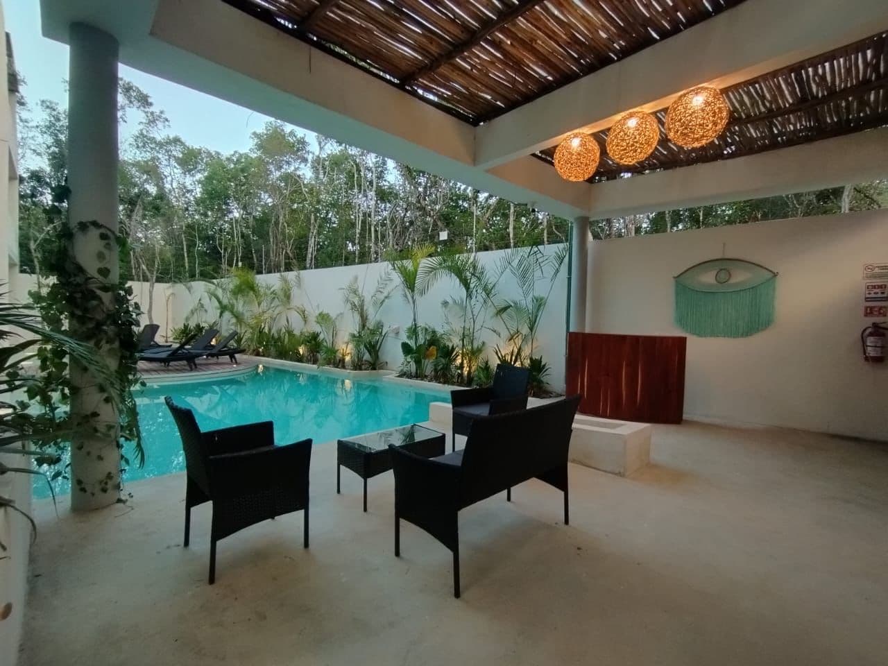 Recepción y llegada